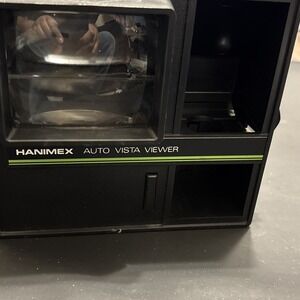 Vintage Hanimex Auto Vista Viewer 35mm Slide Viewer Untested Battery Powered